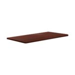 Oikiture Standing Desk Table Top Only For Office Computer Desk Walnut 120cm