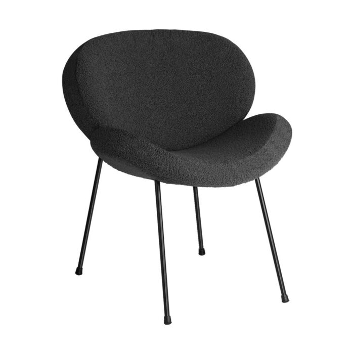 Oikiture Armchair Lounge Sofa Dining Chair Fabric Accent Chairs Tub Armchairs - Image 2