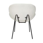 Oikiture Armchair Dining Chair Accent Chairs Tub Armchairs Exclusive White - Image 5