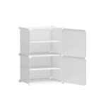 Artiss White Shoe Cabinet Eco-Friendly Storage Organizer