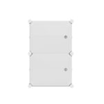 Artiss White Shoe Cabinet Eco-Friendly Storage Organizer - Image 3