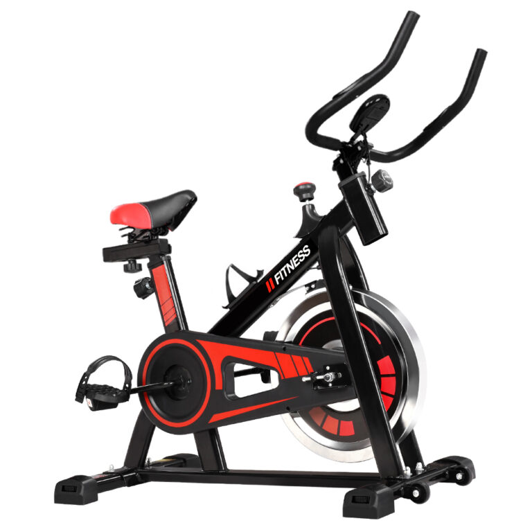 Everfit Silent Spin Bike for Quiet Home Workouts (Black)
