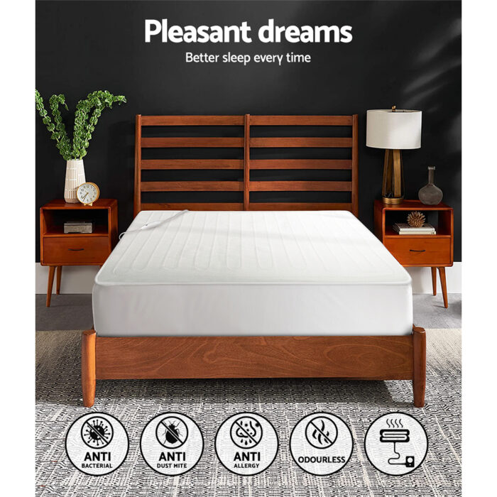 Giselle Bedding Single Size Electric Blanket Polyester - Image 3
