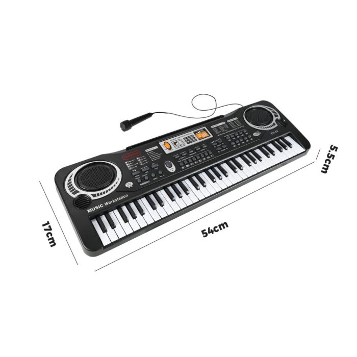 Mazam 61 Keys Piano Keyboard Kids Toy With Microphone - Image 5