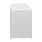 Oikiture TV Cabinet LED RGB Gloss White 180CM - Image 3