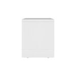 Oikiture TV Cabinet Entertainment Unit 160CM White - Image 5