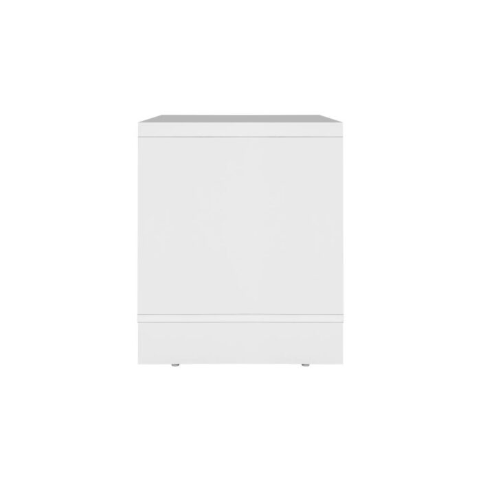 Oikiture TV Cabinet Entertainment Unit 160CM White - Image 5