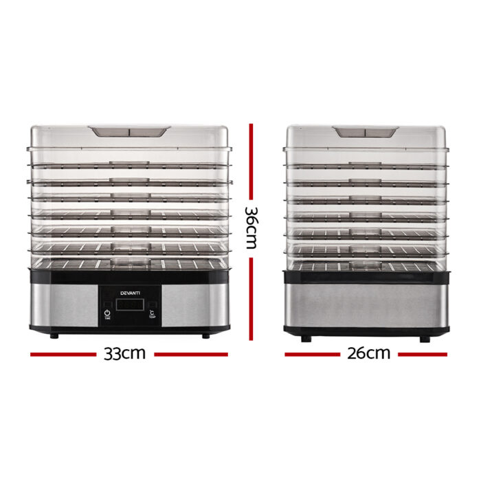 Devanti 7 Trays Food Dehydrator - Image 2