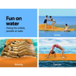 Weisshorn Floating Water Mat 5.5x1.8m Foam Pad Swimming Pool Island Platform - Image 3