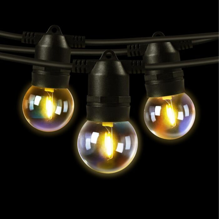 Mazam 23M LED Festoon Lights String Light Waterproof Wedding Party Garden - Image 2
