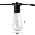Mazam 23M LED Festoon Lights String Light Waterproof - Image 2