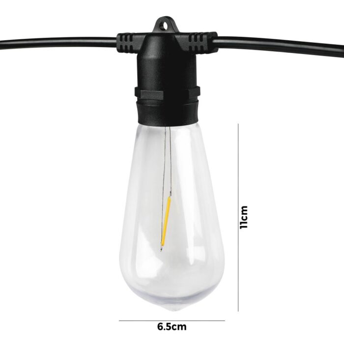 Mazam 23M LED Festoon Lights String Light Waterproof - Image 2