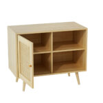 Artiss Buffet Sideboard Rattan Cabinet Storage Shelves Hallway Table Kitchen - Image 4