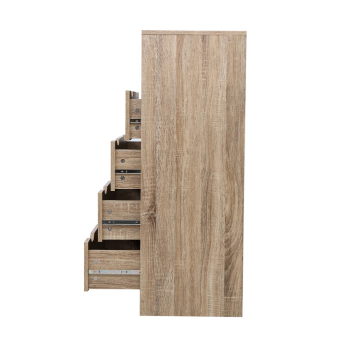 Artiss 6 Chest of Drawers - MYLA Oak - Image 4