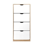Artiss 48 Pairs Shoe Cabinet Rack Organiser Storage Shelf Wooden - Image 3