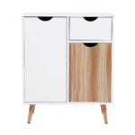 Artiss Buffet Sideboard Cabinet Storage Hallway Table Kitchen Cupboard Wooden - Image 3