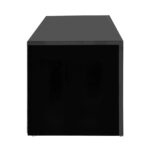 Artiss Entertainment Unit TV Cabinet LED 130cm Black Angus - Image 4