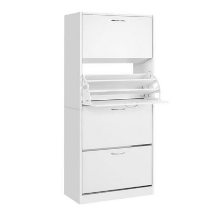 Artiss 60 Pairs Shoe Cabinet Shoes Rack Storage Organiser Shelf Cupboard Drawer