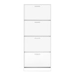 Artiss 60 Pairs Shoe Cabinet Shoes Rack Storage Organiser Shelf Cupboard Drawer - Image 3