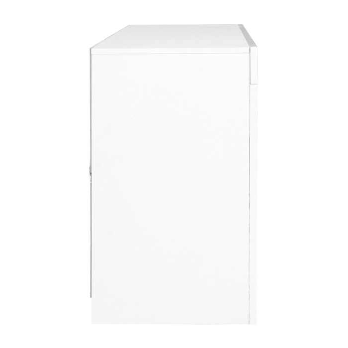 Artiss Entertainment Unit TV Cabinet LED 160cm White Anna - Image 4