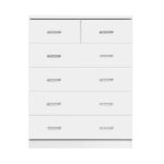 Artiss 6 Chest of Drawers - ANDES White - Image 3
