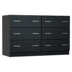 Artiss 6 Chest of Drawers - VEDA Black