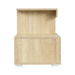 Artiss Entertainment Unit TV Cabinet LED 215cm Pine Caya - Image 4