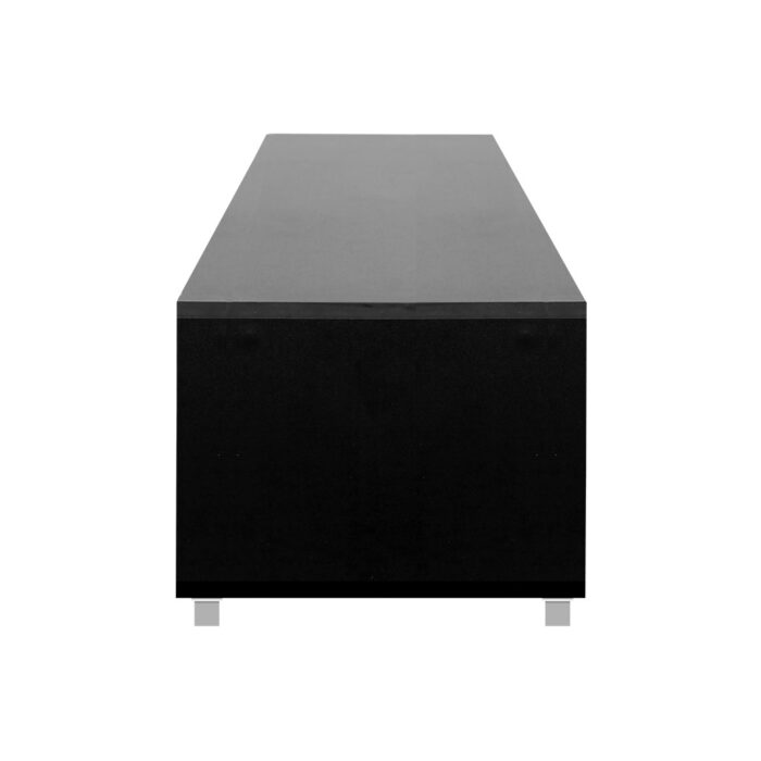 Artiss TV Cabinet Entertainment Unit 190cm Black Danson - Image 4