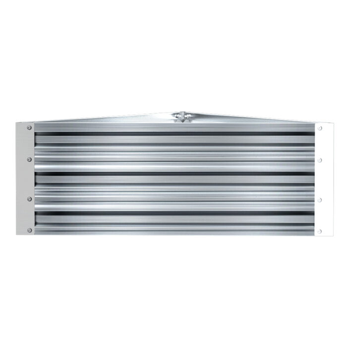 Greenfingers Garden Bed 86x86x30cm Planter Box Raised Container Galvanised Herb - Image 3