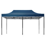 Instahut Gazebo Pop Up Marquee 3x6 Outdoor Tent Folding Wedding Gazebos Navy - Image 2