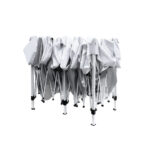 Instahut Gazebo Pop Up Marquee 3x6m Wedding Mesh Side Wall Outdoor Gazebos White - Image 4