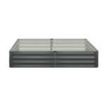Livsip Garden Bed x2 Galvanised Steel 150x90x30CM - Image 5