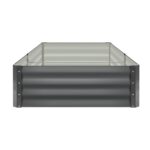 Livsip Garden Bed x2 Galvanised Steel 150x90x30CM - Image 4