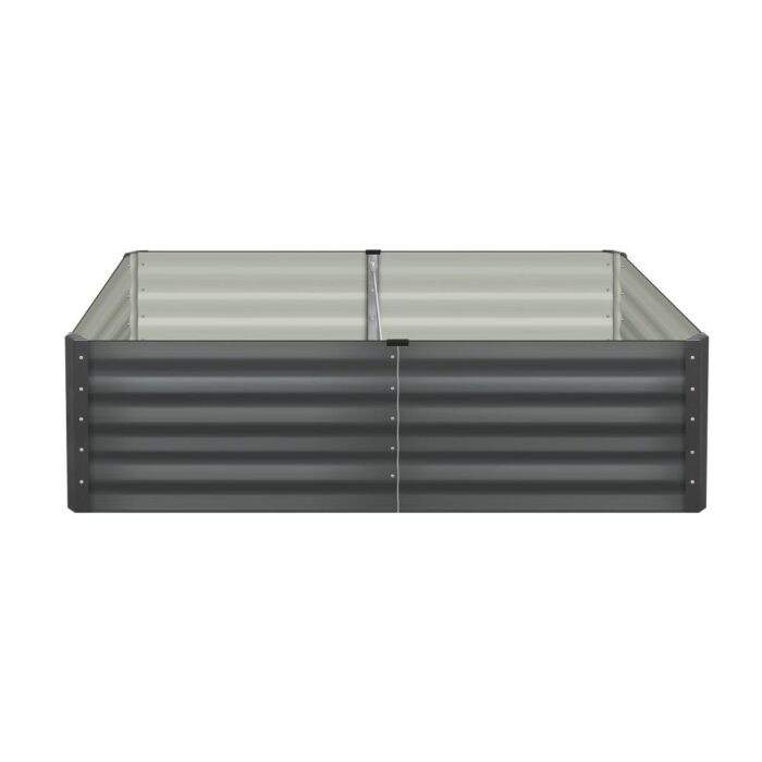 Livsip Garden Bed 160x80x45CM Galvanised Steel 2PCS - Image 4