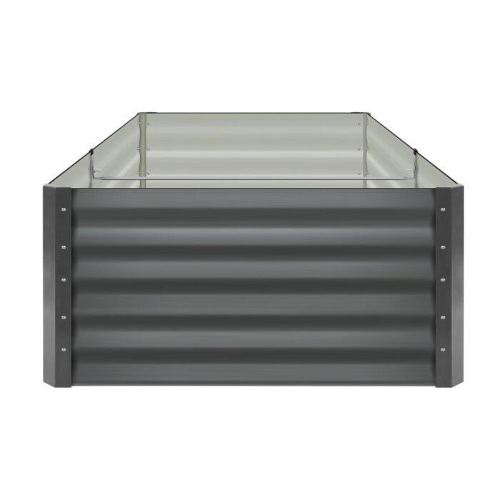 Livsip Garden Bed 160x80x45CM Galvanised Steel 2PCS - Image 6