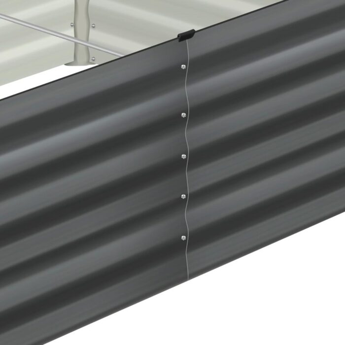 Livsip Garden Bed 160x80x45CM Galvanised Steel 2PCS - Image 2