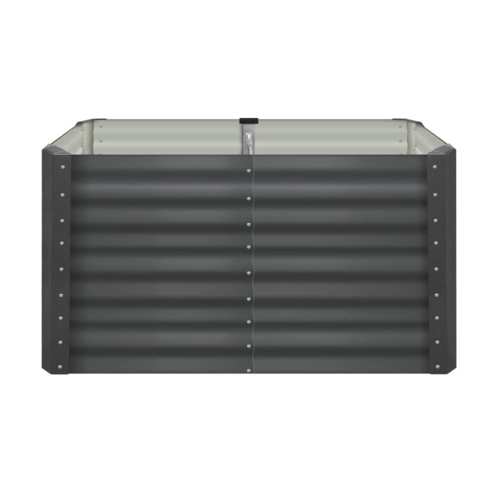 Livsip Garden Bed x 2 Galvanised Steel 120x80x73CM - Image 5