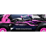 Rigo Kids Pedal Go Kart Outdoor Fun for Ages 3 and Up (Pink) - Image 3