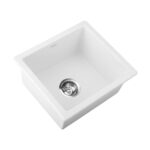 Welba Granite Sink Under/Top Single Bowl 460x410mm