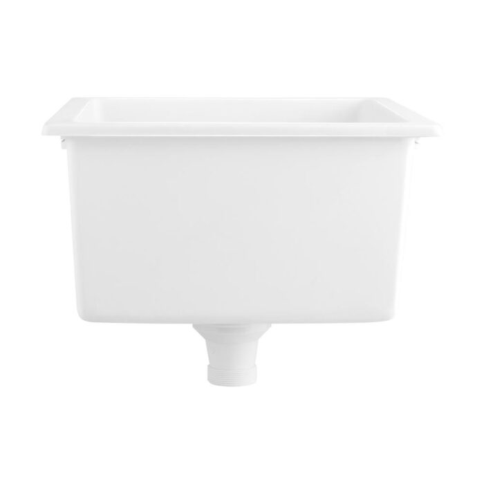 Welba Granite Sink Under/Top Single Bowl 460x410mm - Image 3