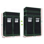 Greenfingers Grow Tent 120x60x210CM Height Adjustable Hydroponics Kit Indoor Grow System - Image 2