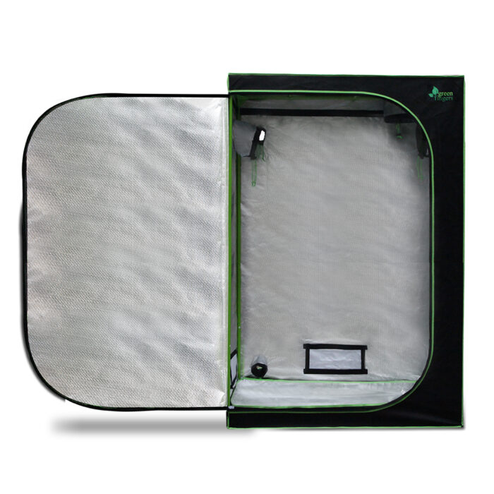 Greenfingers Grow Tent 120x60x180CM 1680D Hydroponics Kit Indoor Plant Room System - Image 3