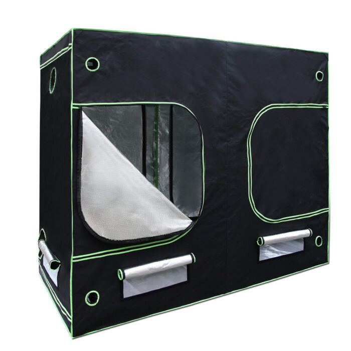 Greenfingers Grow Tent 240x120x200CM 1680D Hydroponics Kit Indoor Plant Room System - Image 3