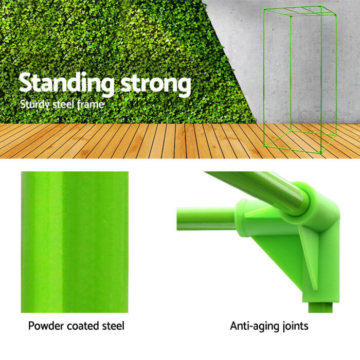 Greenfingers Grow Tent 60x60x140CM Hydroponics Kit Indoor Plant Room System - Image 4