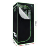 Greenfingers Grow Tent 70x70x160CM 1680D Hydroponics Kit Indoor Plant Room System - Image 2