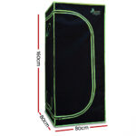 Greenfingers Grow Tent 80x80x160CM Hydroponics Kit Indoor Plant Room System - Image 2