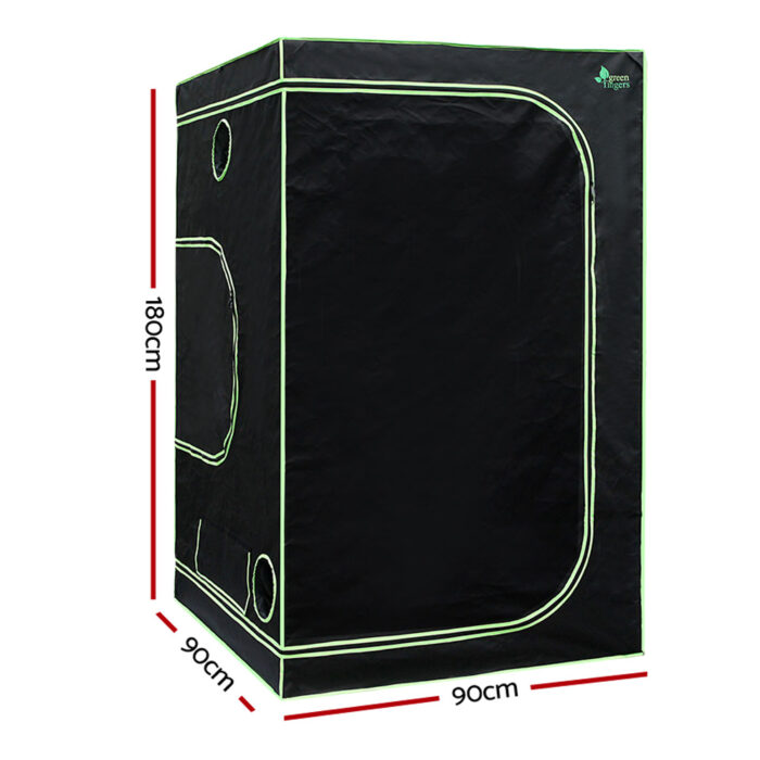 Greenfingers Grow Tent 90x90x180CM Hydroponics Kit Indoor Plant Room System - Image 2