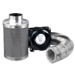 Greenfingers 6"Ventilation Kit Fan Hydroponics Grow Tent Kit Carbon Filter Duct,Greenfingers 6"Ventilation Kit Fan Hydroponics Grow Tent Kit Carbon Filter Duct - Image 3