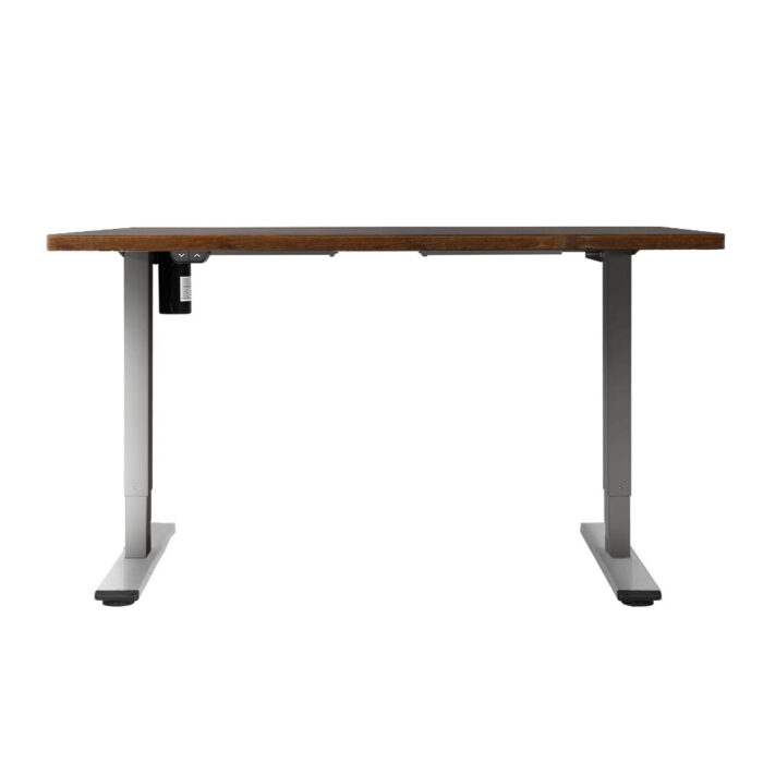 Artiss Standing Desk Motorised 120CM Rustic Brown - Image 4