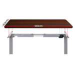 Artiss Standing Desk Motorised 120CM Walnut - Image 3